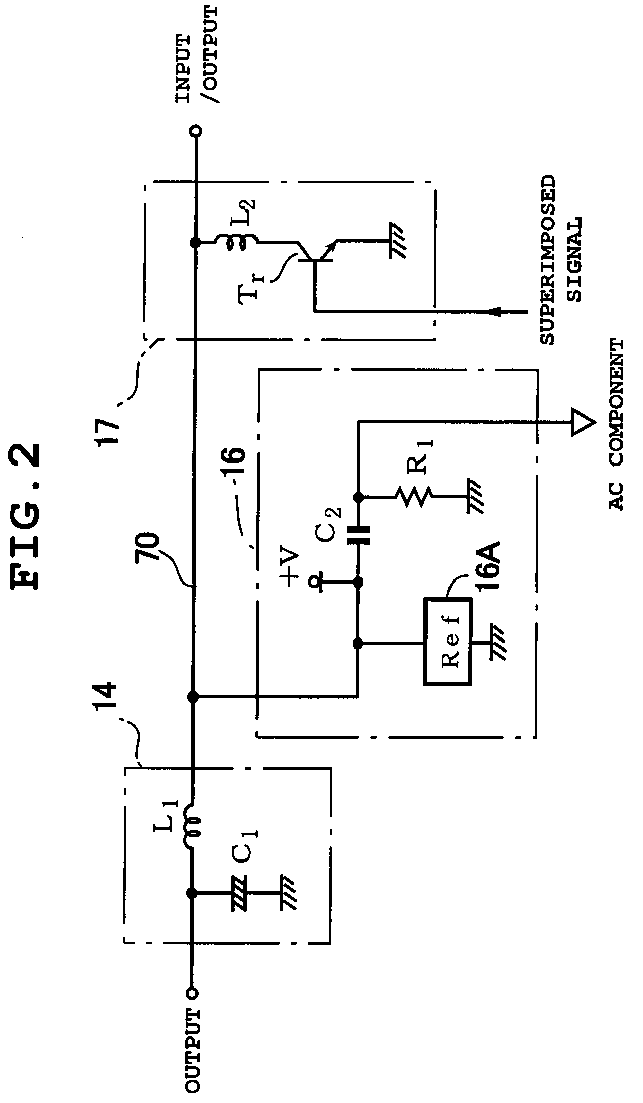 Electronic endoscope apparatus which superimposes signals on power supply