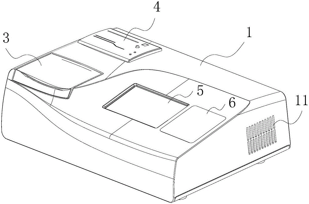 Quantitative analysis system for urine iodine