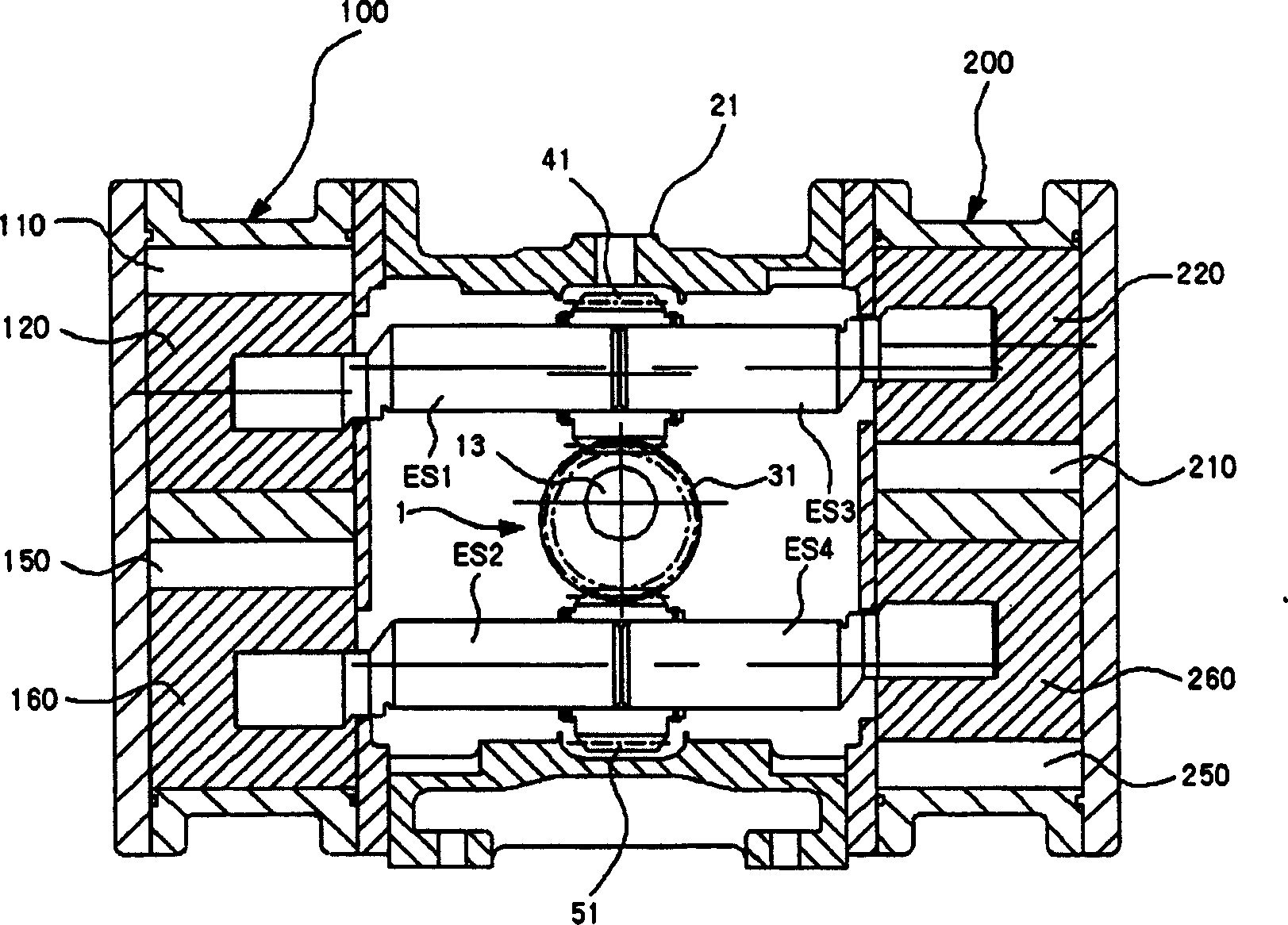 Four-in pump