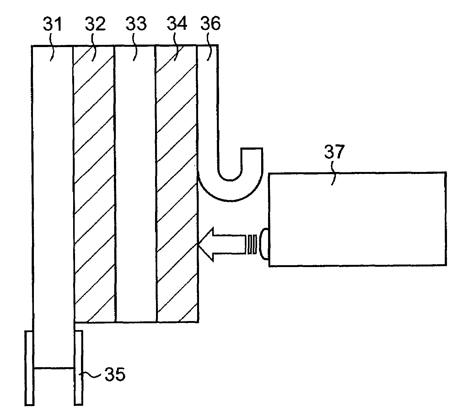 Pressure-sensitive adhesive for applying optically functional film, optically functional film and production process for the same