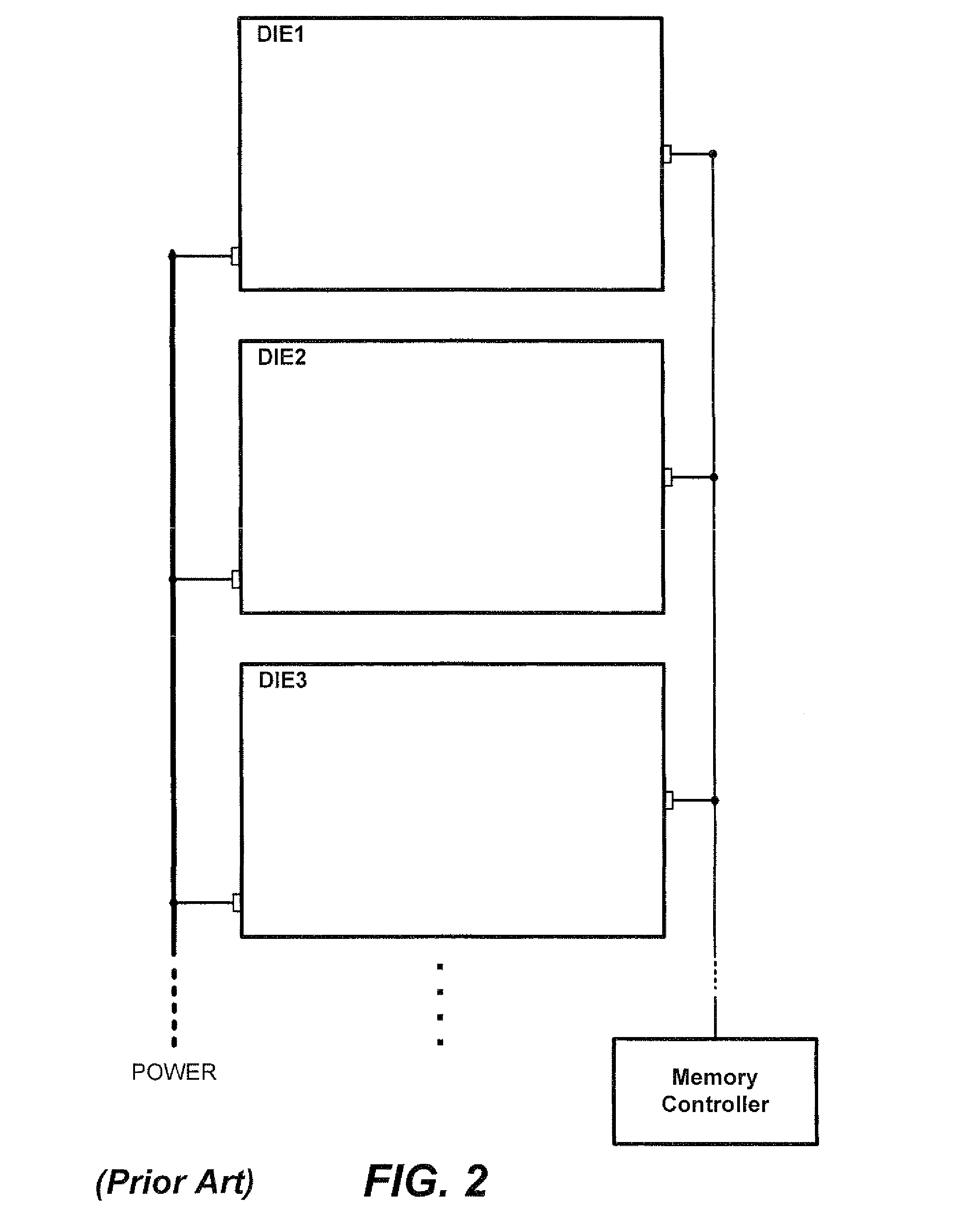 Non-volatile memory and method with peak current control