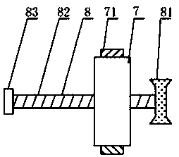 Cutting device based on adhesive product adhesive tape and cutting method