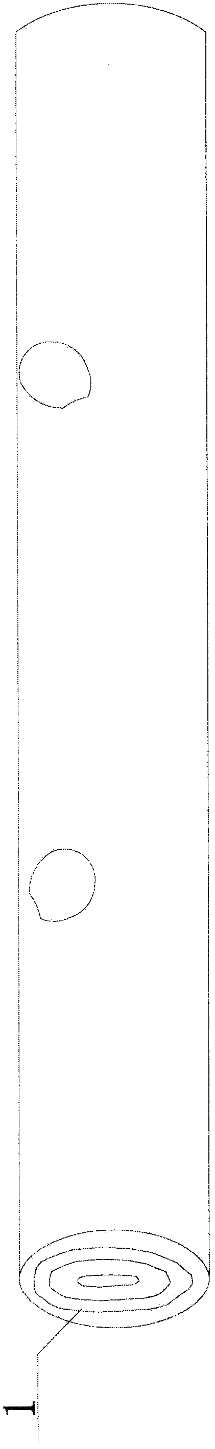 Method for reinforcing round-log bending member through bamboo wood