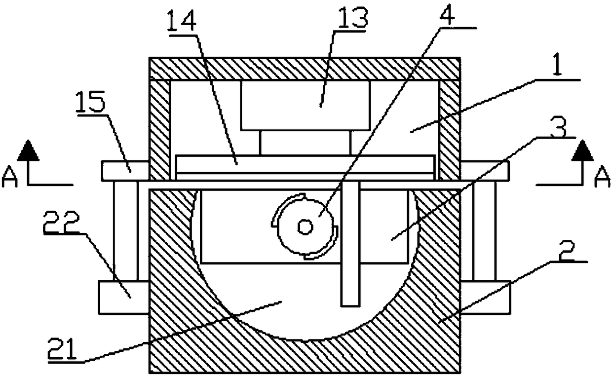 Mechanical washing device for electronic components