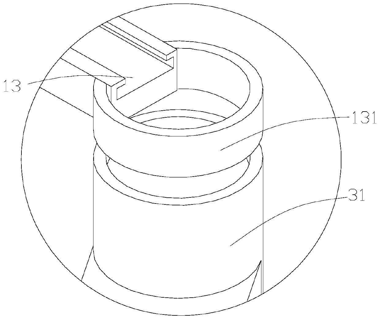 Automatic button finishing and feeding device for garment production