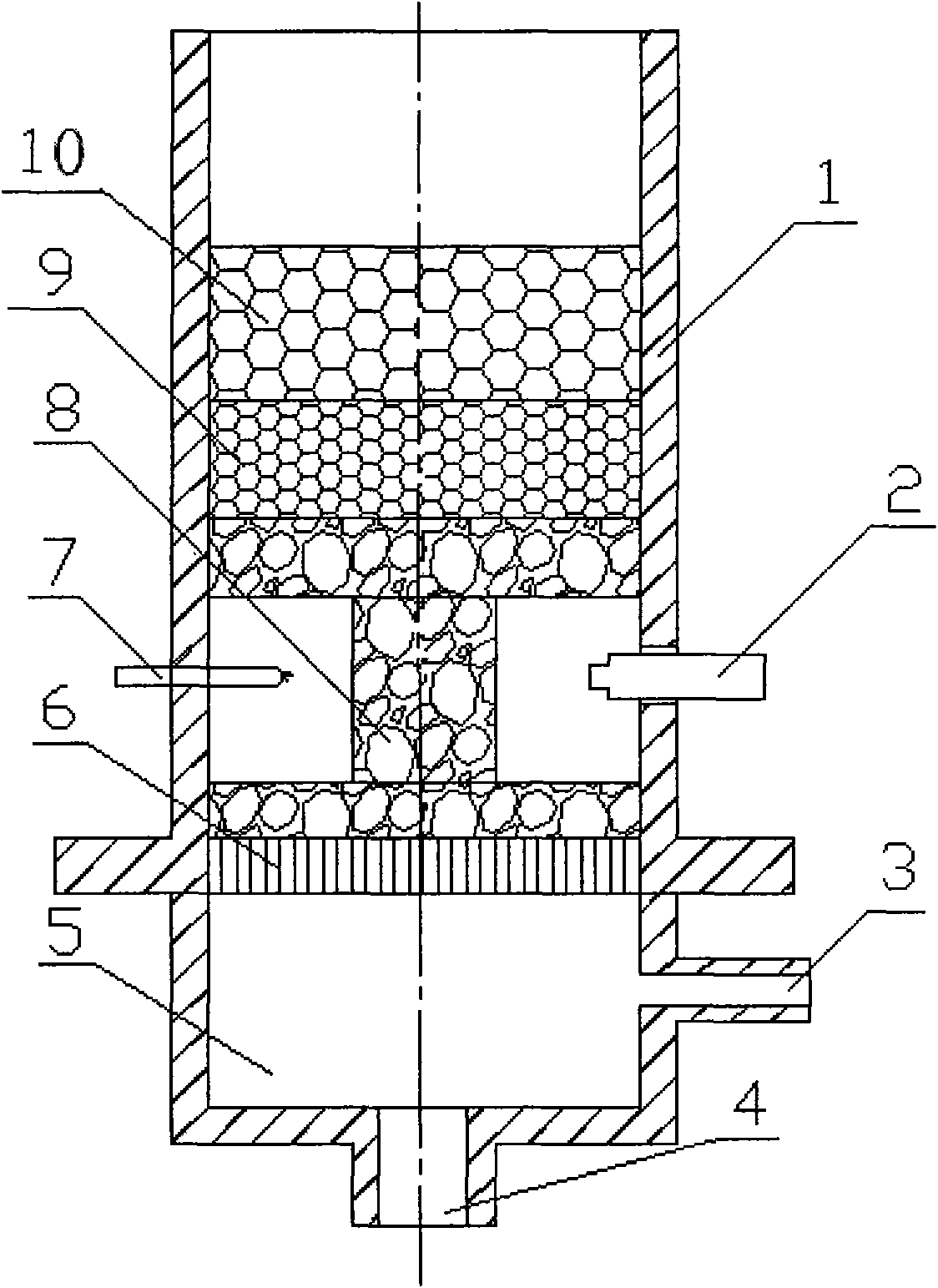 Porous medium combustion apparatus of combustion use liquid fuel