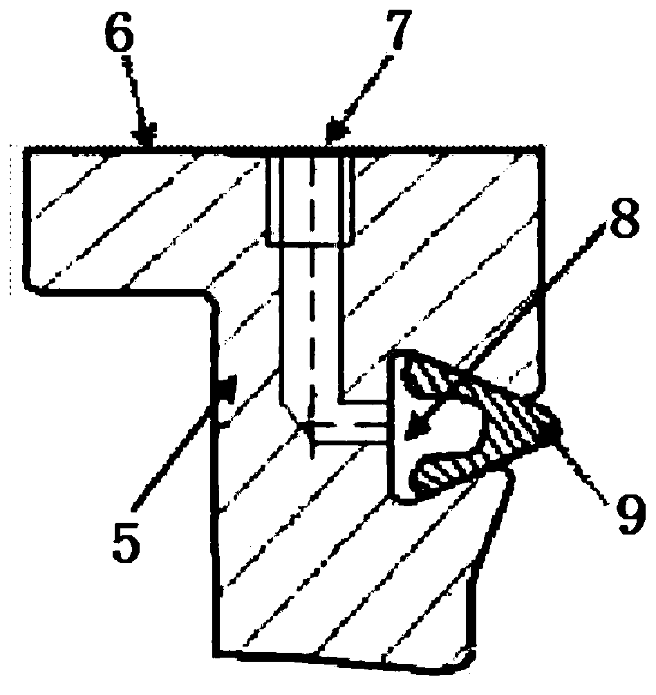 Pratt large diameter butterfly valve seat sealing ring replacement method