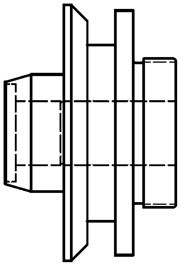 Cartridge proportional electromagnetic valve for clutch control