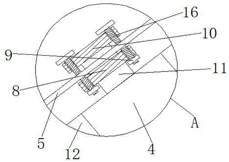 Side slope reinforcing device