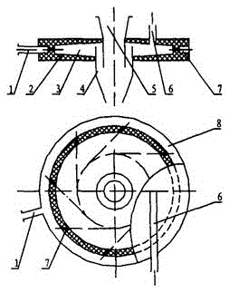 Method for preparing graphene nanoplatelets with disk type jet mill