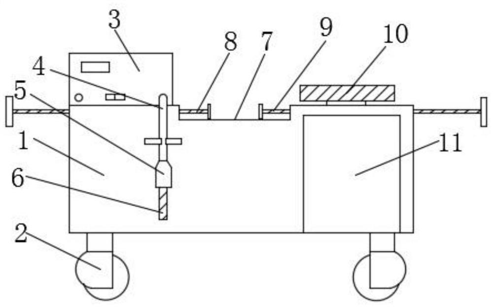 A processing technology of cast iron-nickel alloy spraying mold