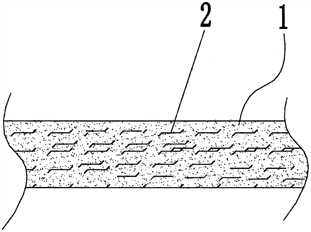 A kind of fiber modified board and its application