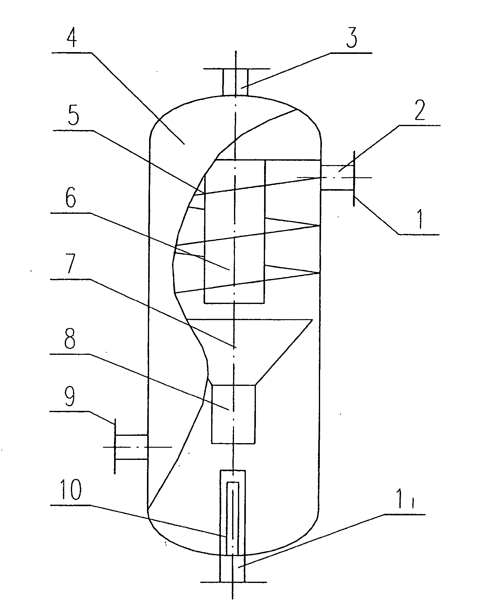 Oil-gas-water multi-phase flow adjusting apparatus and oil-gas-water multi-phase flow rate measuring apparatus and measuring method