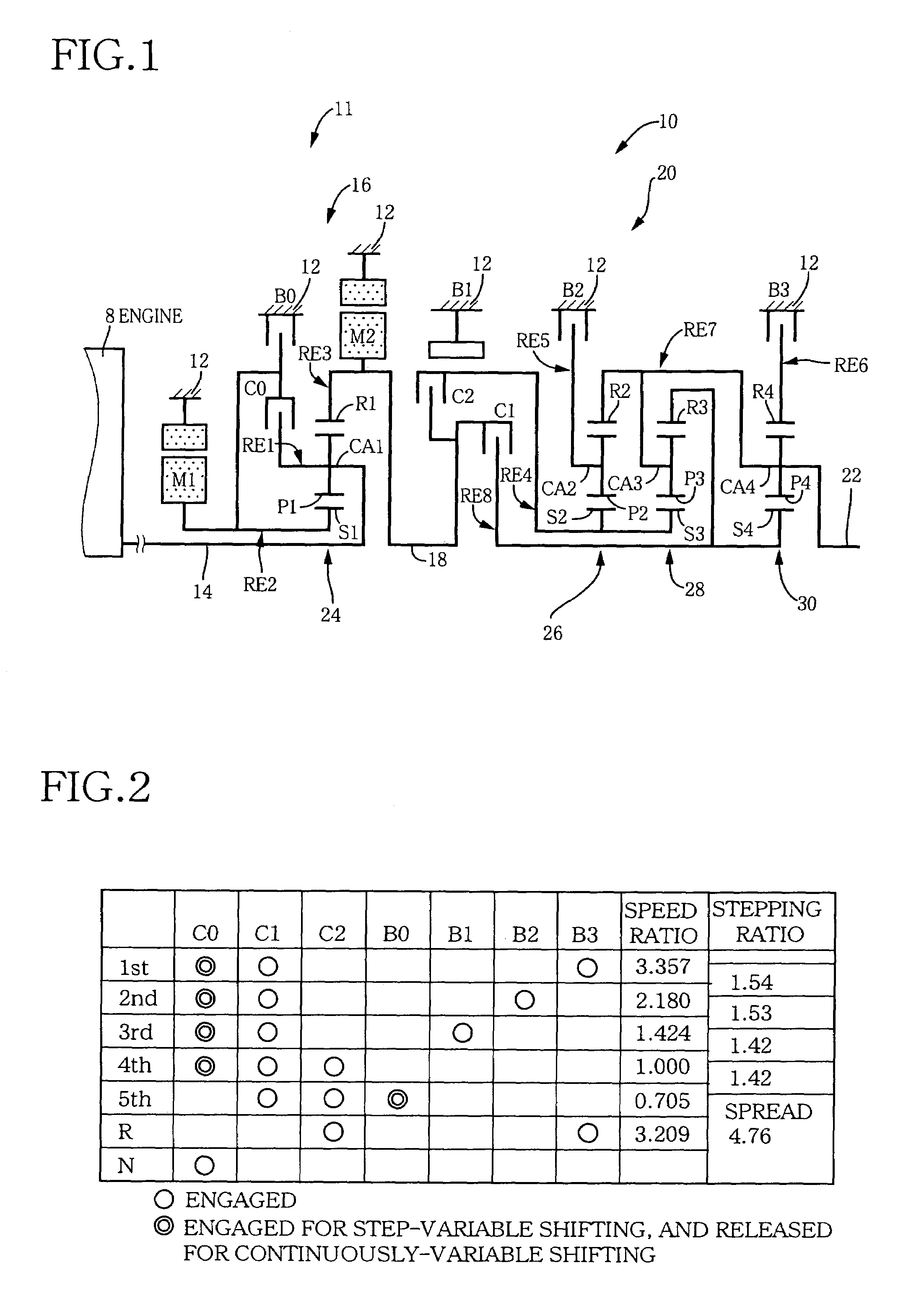 Control device for vehicular drive system