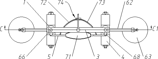 Mini-pneumatic self-help cervical vertebra correction and extension apparatus