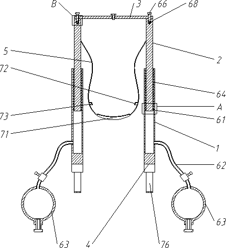 Mini-pneumatic self-help cervical vertebra correction and extension apparatus