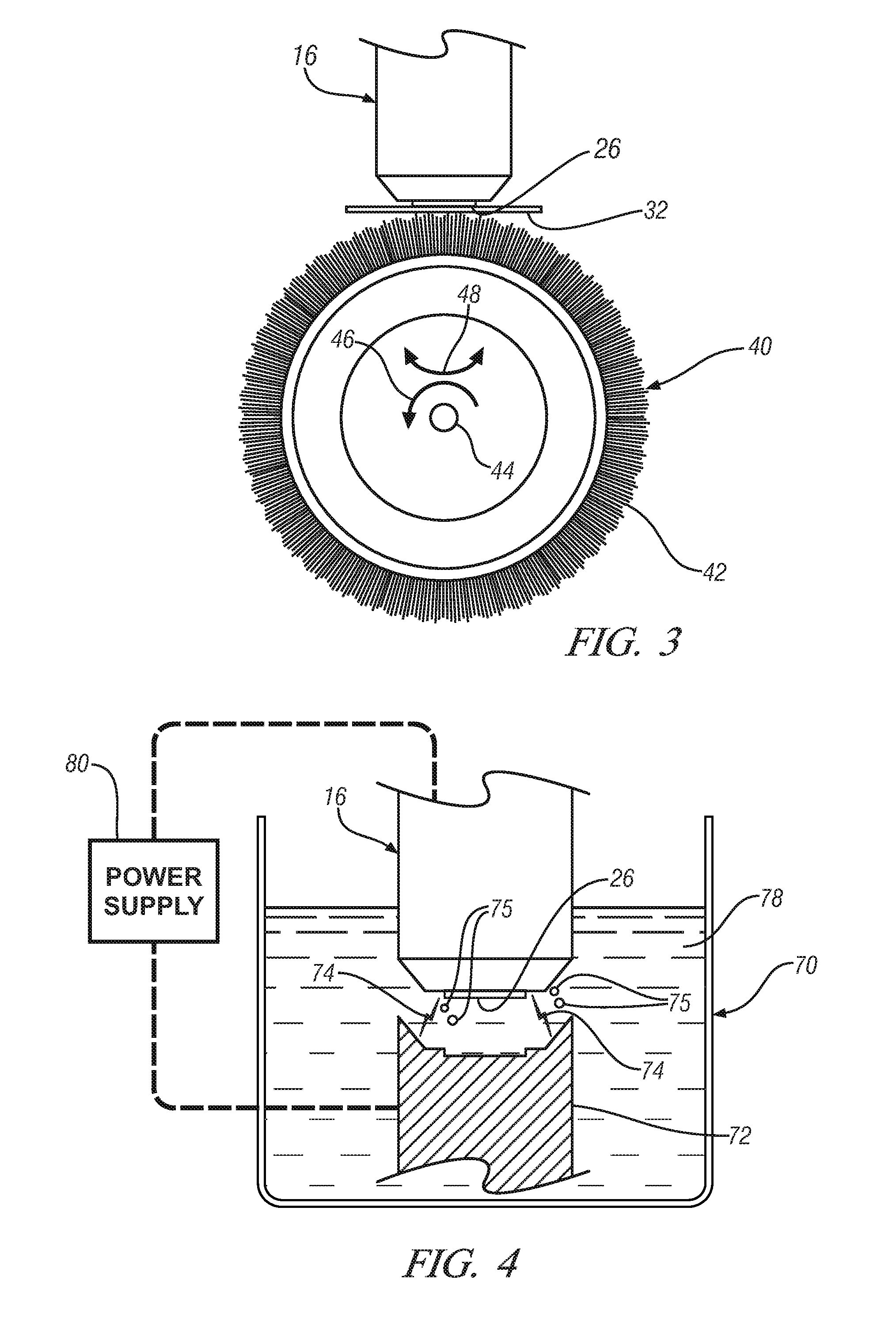 Application of surface relief to spot welding electrodes