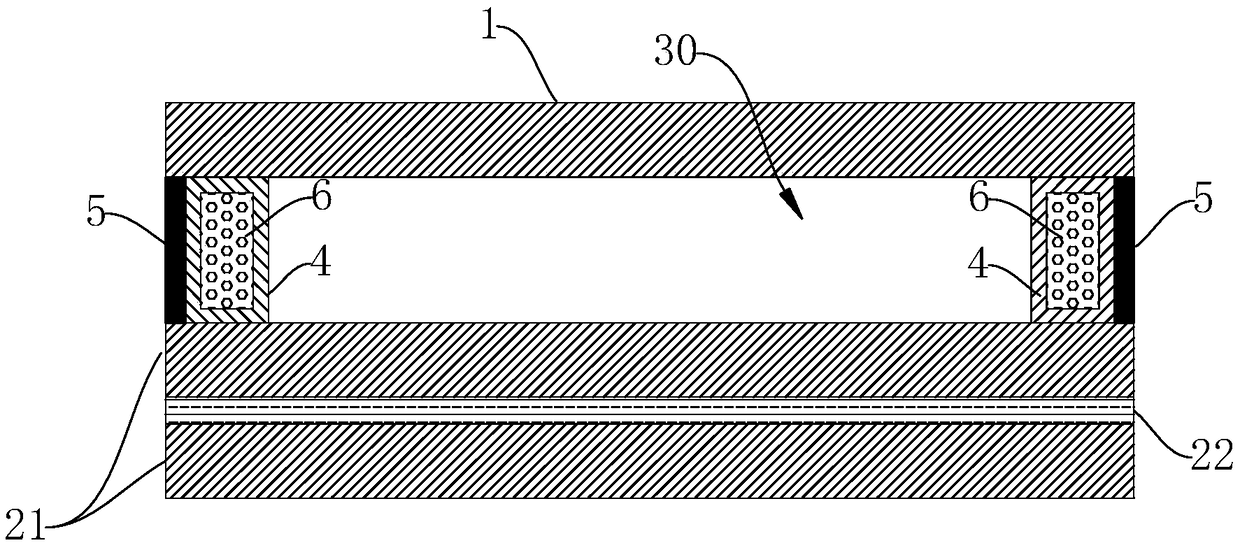 Composite cooling glass