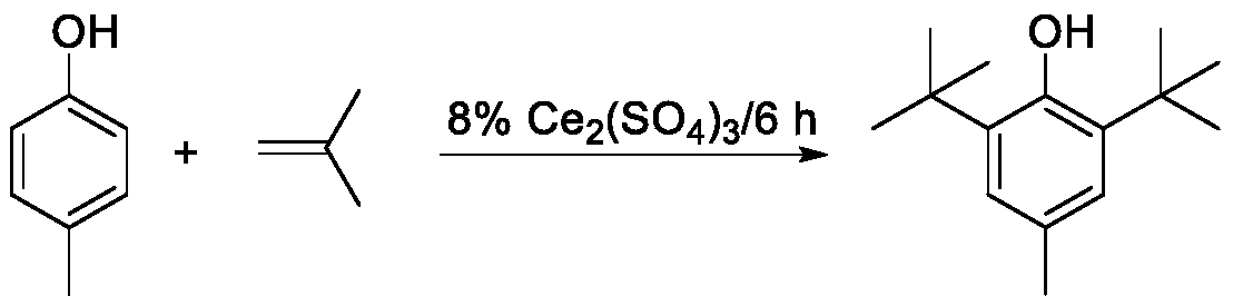 New process for preparing food-grade 2,6-di-tert-butyl-p-methylphenol