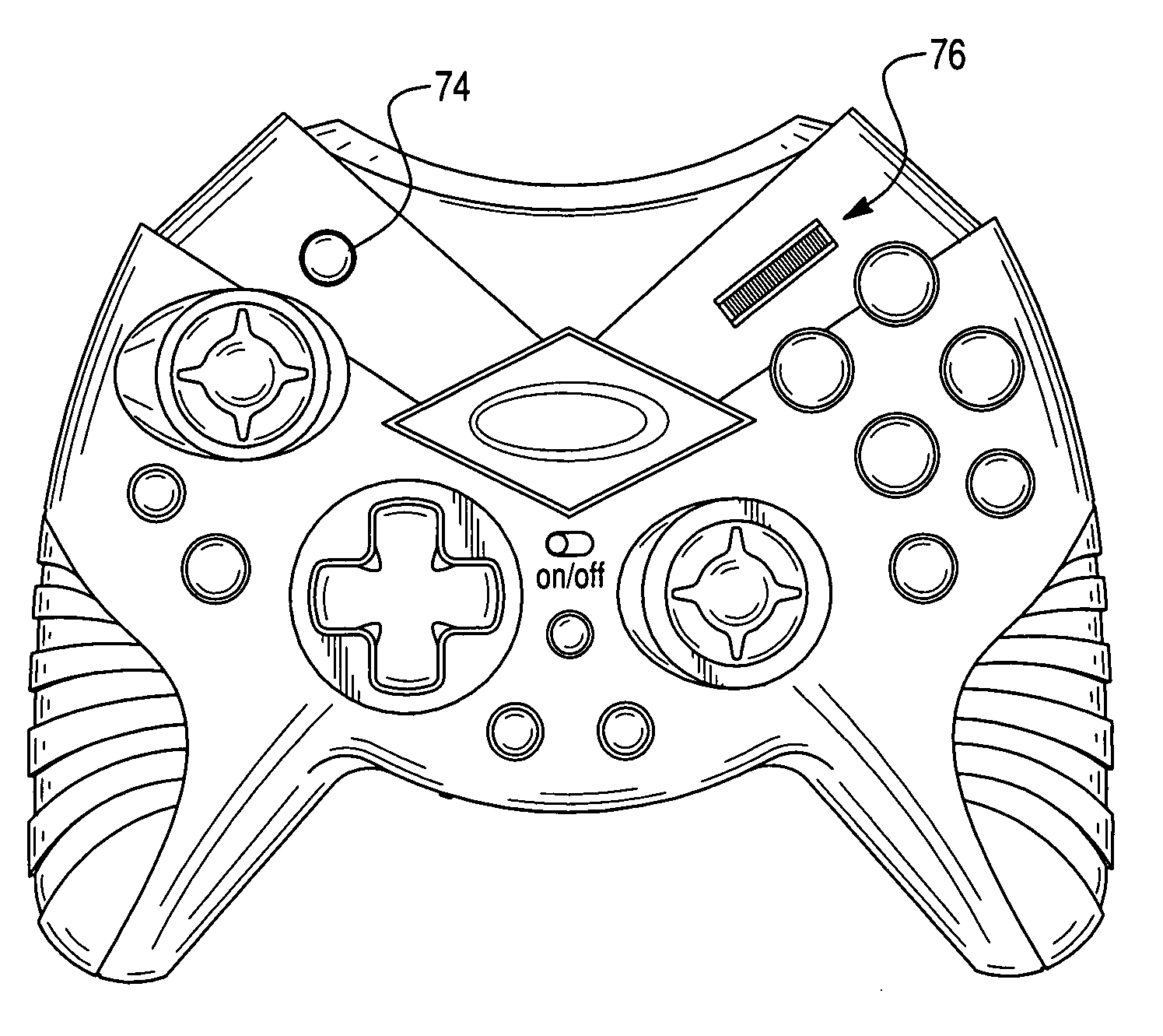 Wireless game controller with integrated audio system