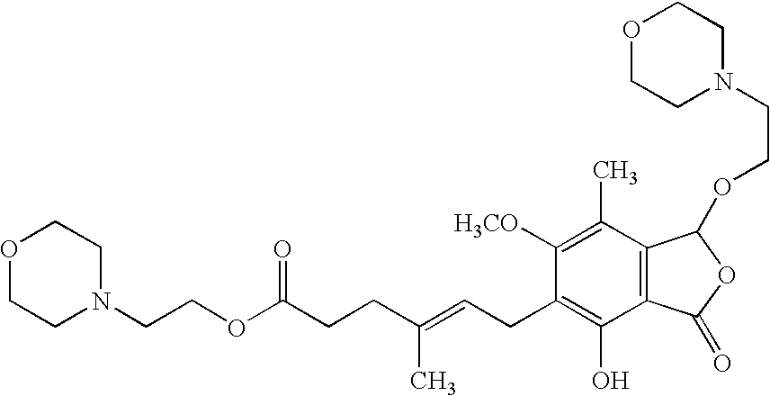 Method for the purification of mycophenolate mofetil