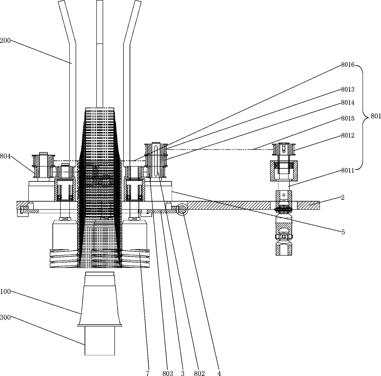 Cup feeding mechanism of cup printing machine