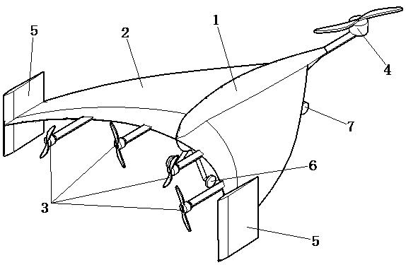 A three-purpose vertical take-off and landing aircraft