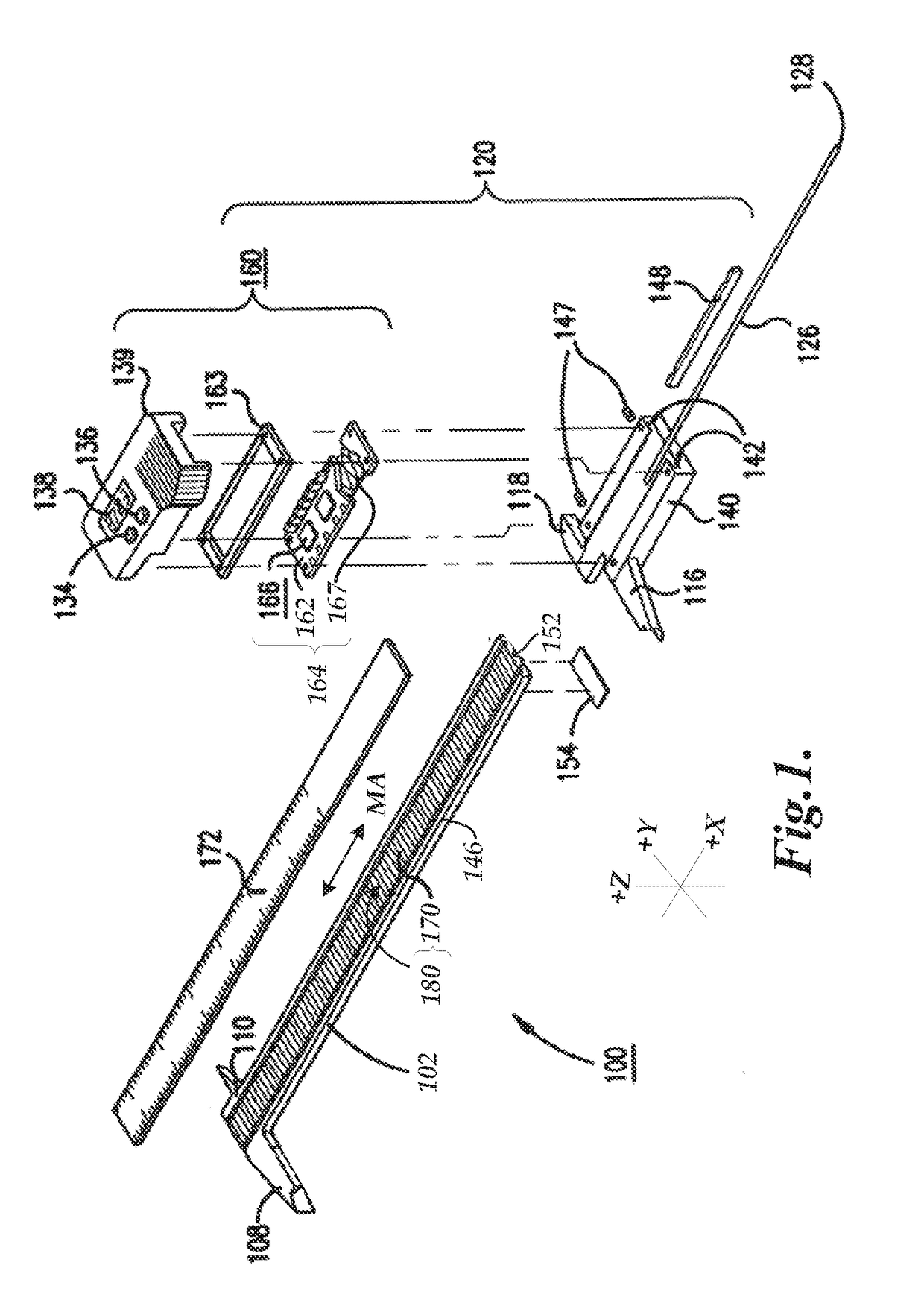 Winding and scale configuration for inductive position encoder