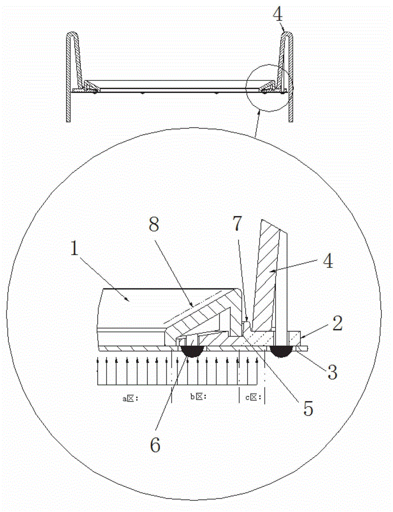 Luminous stereoscopic dial assembly structure of automobile