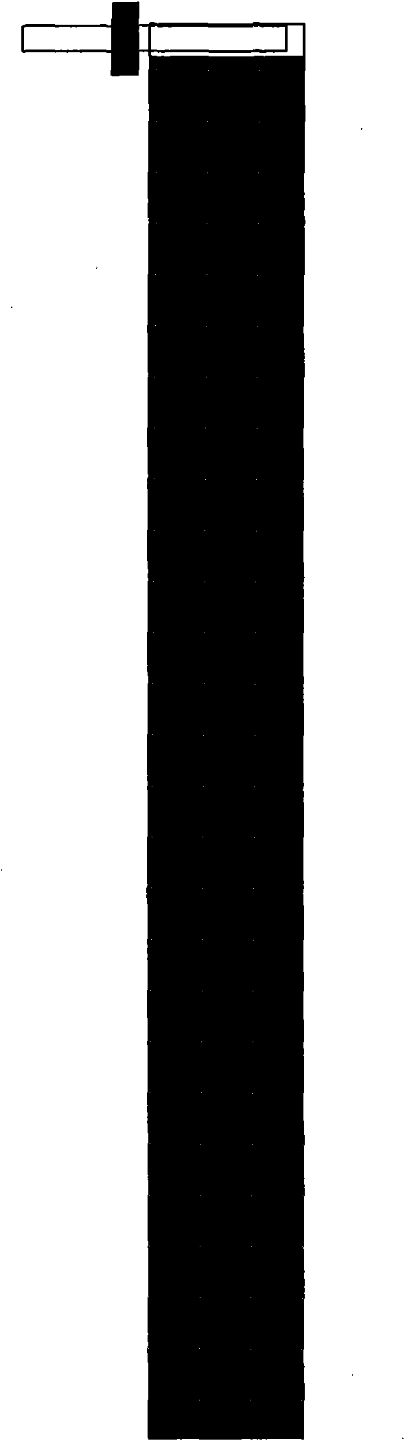 Narrow type lithium-ion battery and manufacturing process thereof