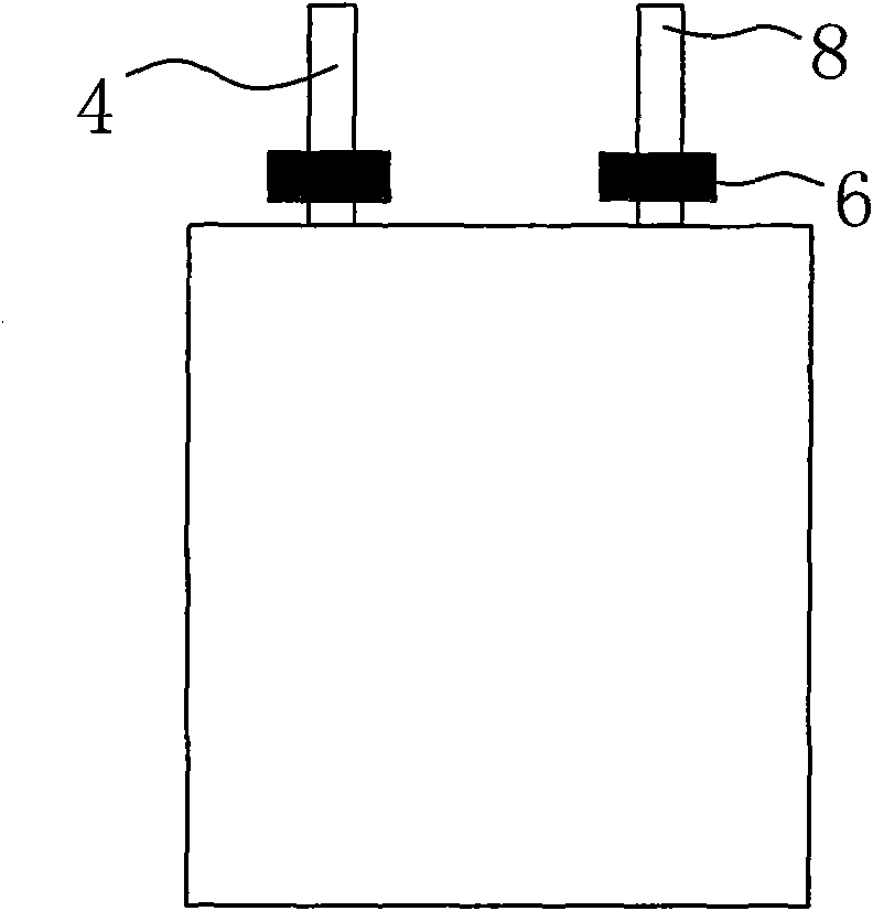 Narrow type lithium-ion battery and manufacturing process thereof