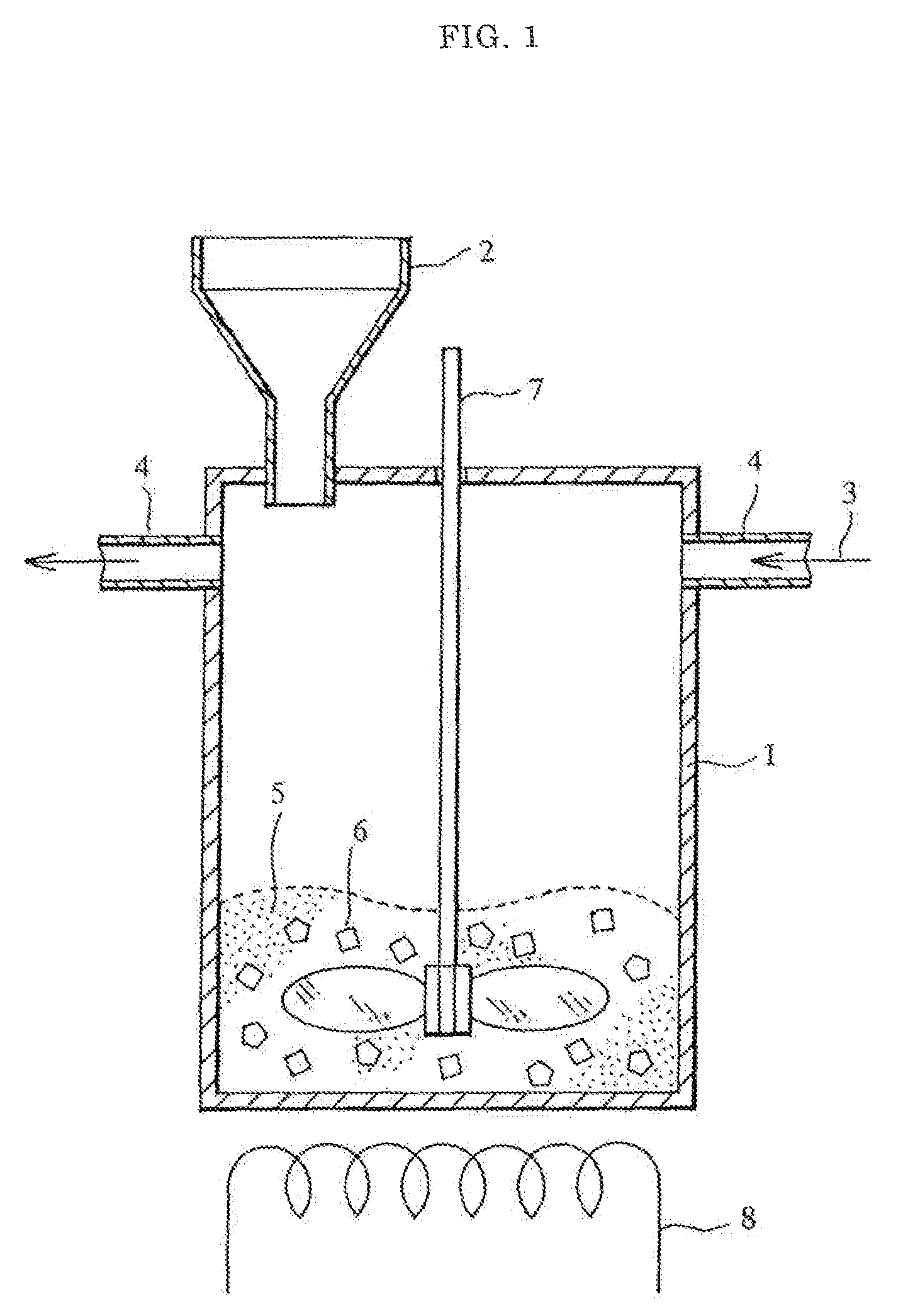 Catalyst and method for thermal decomposition of organic substance and method for producing such catalyst