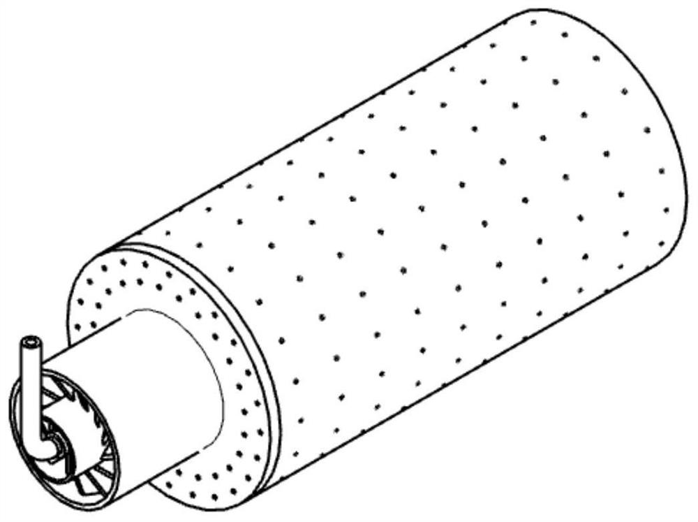 An anti-backfire fuel flash swirl integrated nozzle