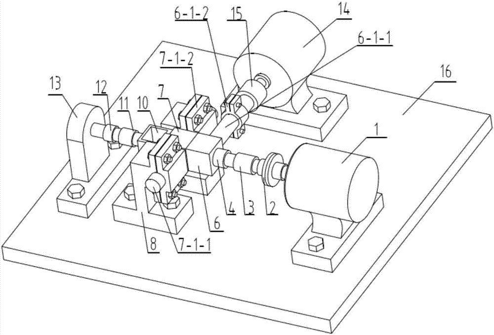 Device for testing anti-loosening performance of threaded connection interface