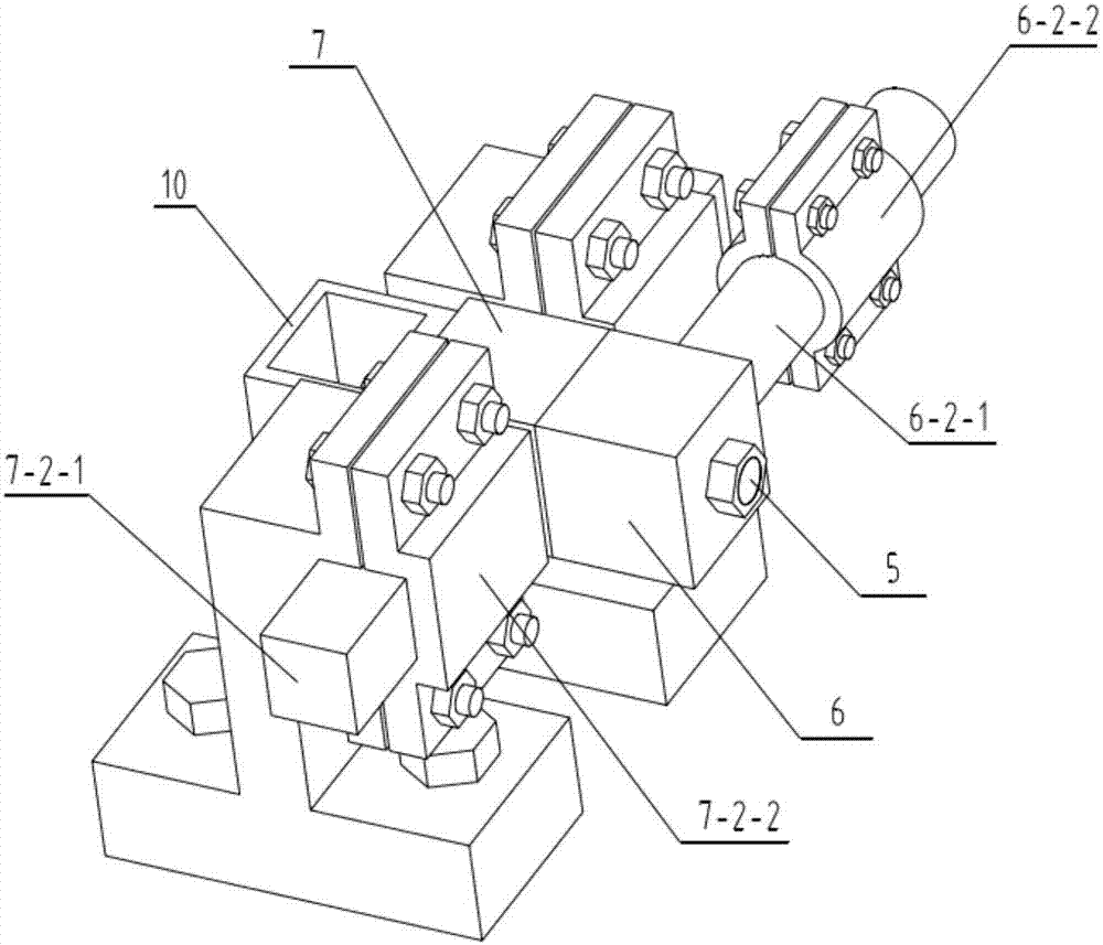 Device for testing anti-loosening performance of threaded connection interface