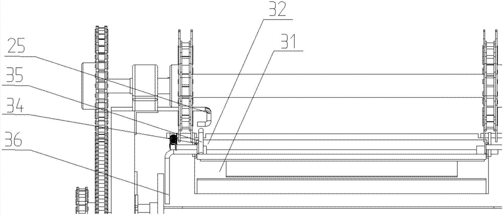 Air-suction type vegetable stem leaf removal device