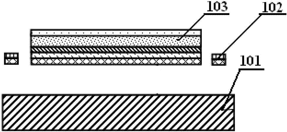 Pixel element structure and non-refrigeration infrared focal plane detector based on pixel element structure