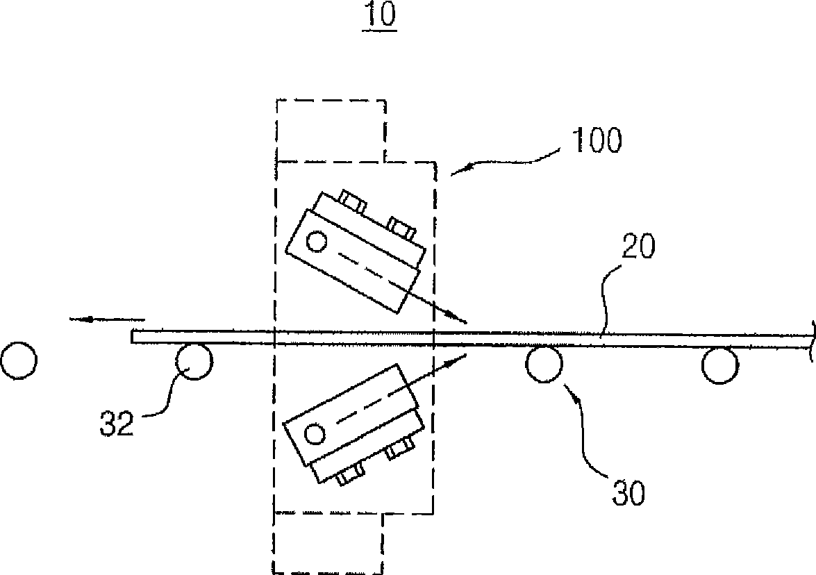 Device for supplying processing fluid and device for processing substrate having the same