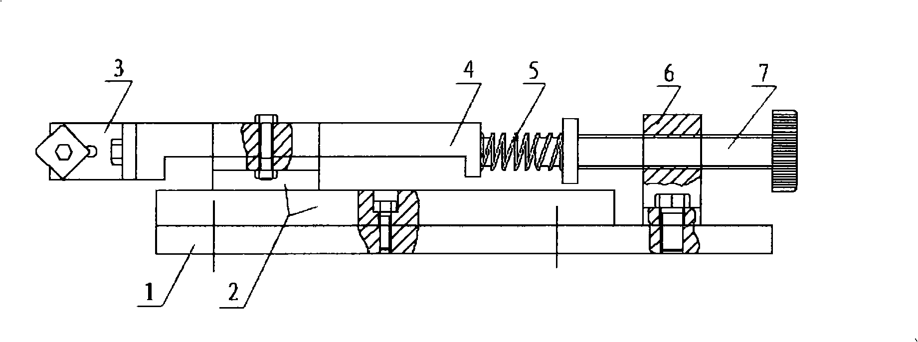 High speed frictional wear experiment auxiliary device allocated on a lathe