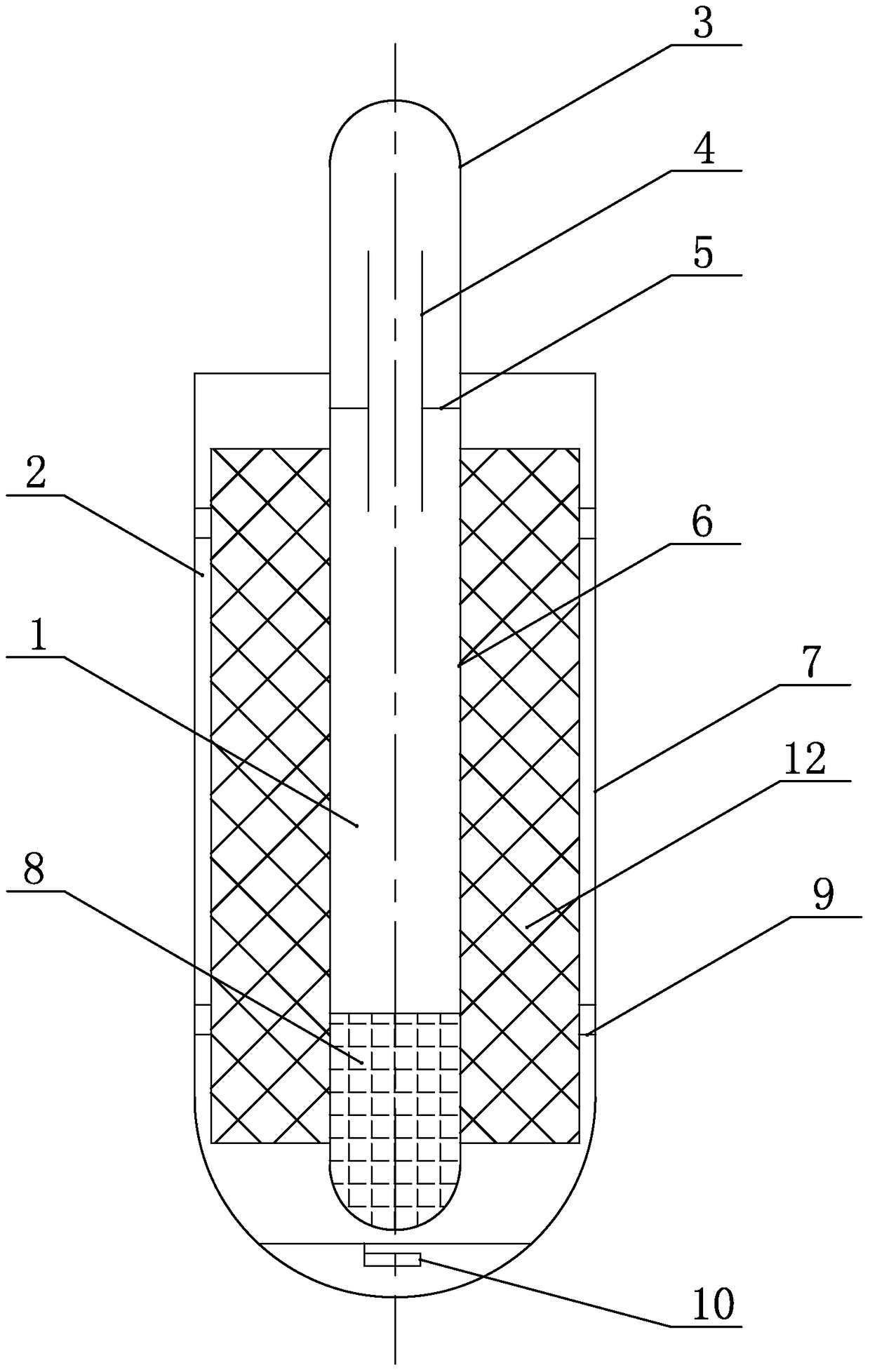 Solar tube and its processing method