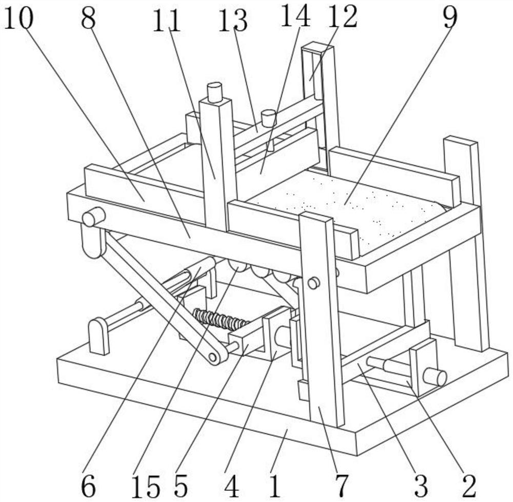 Automatic conveying device for hardware machining