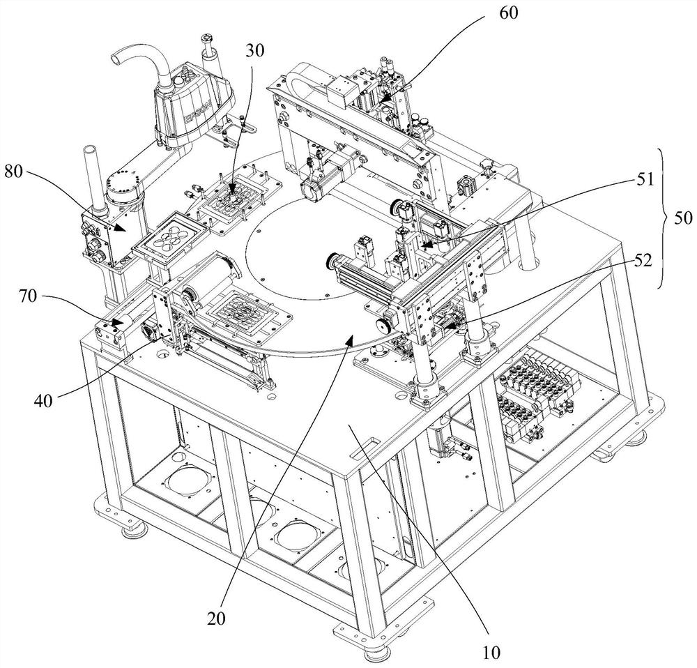 Glass cover plate silk-screen printing device