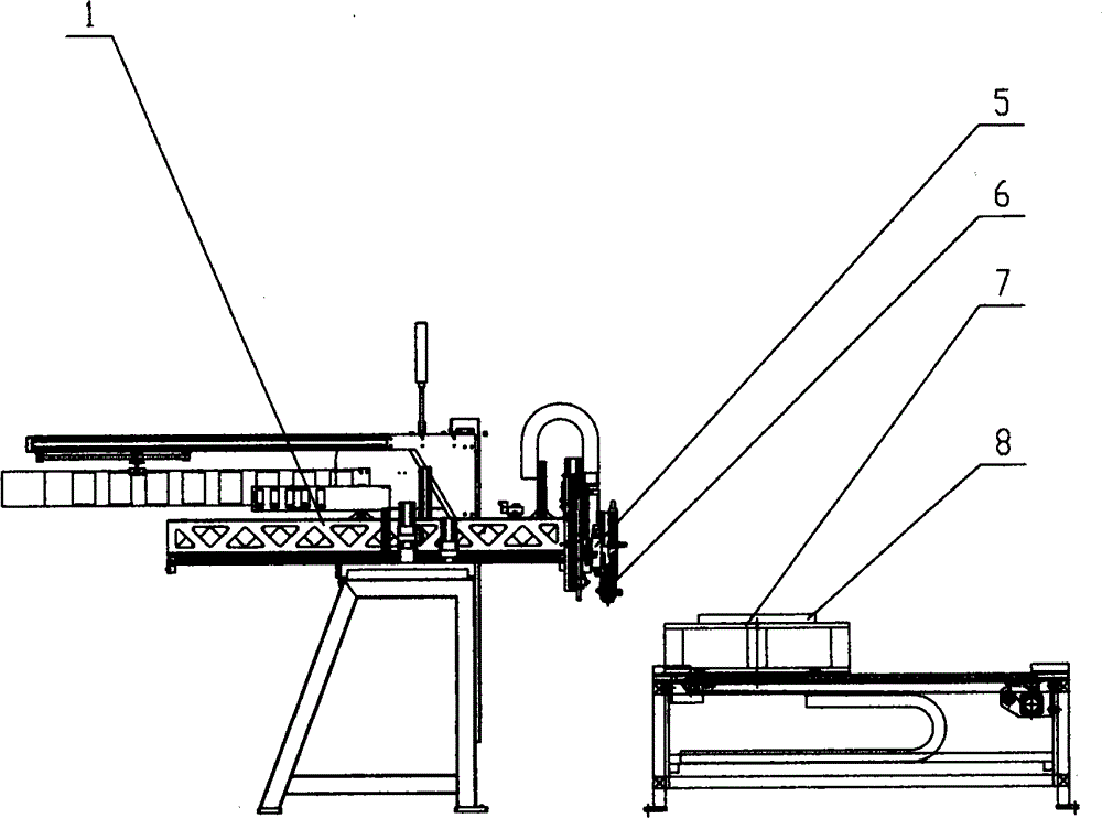 Four-axis robot gumming equipment and technology