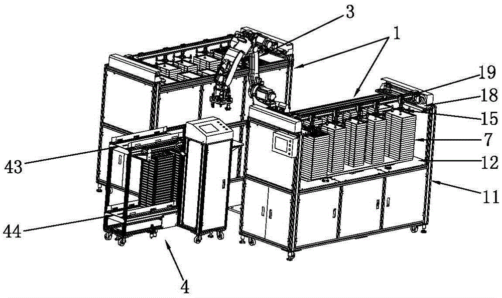 Full-automatic part sorting and conveying system