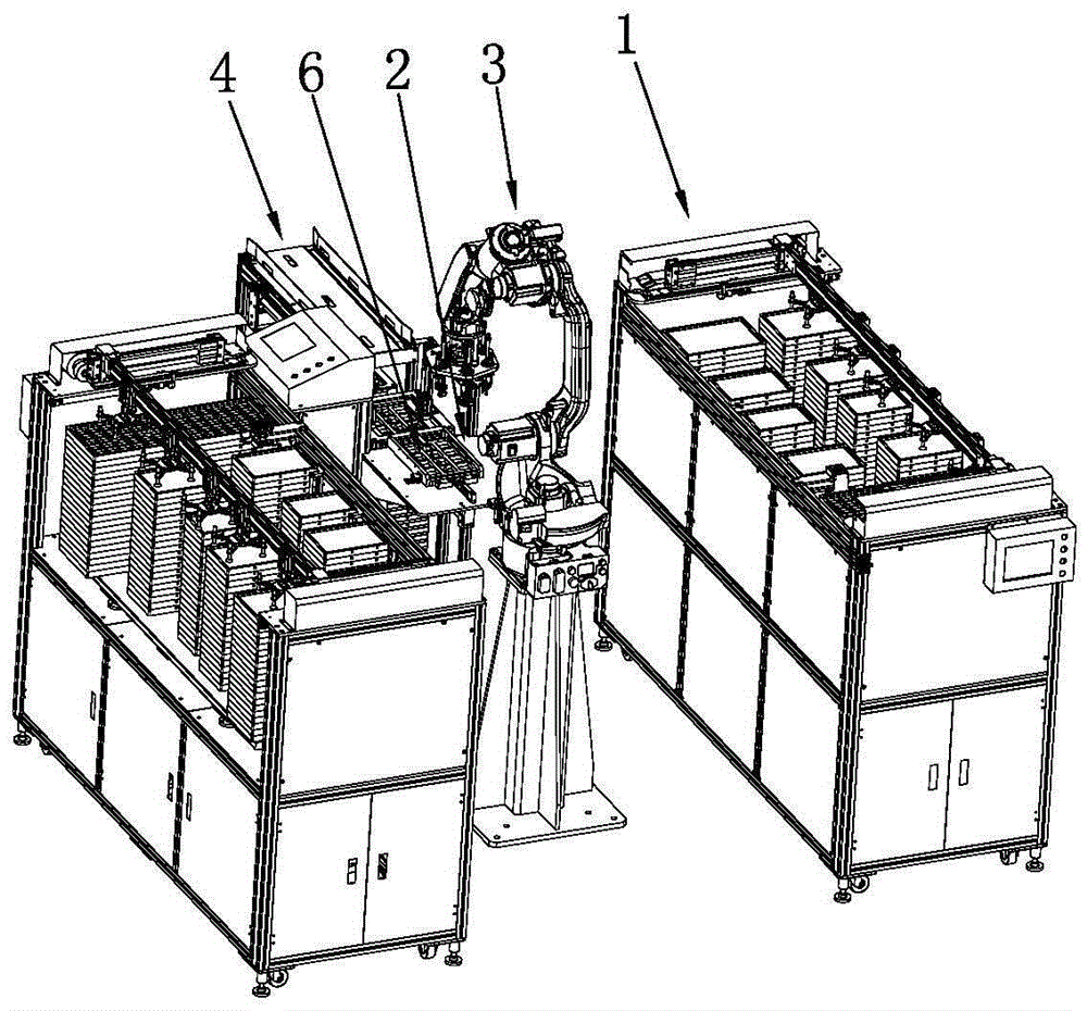 Full-automatic part sorting and conveying system