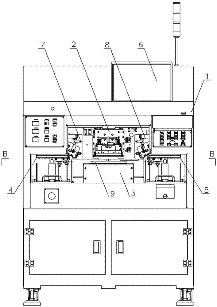 A high-speed intelligent cutting machine for chip electronic components