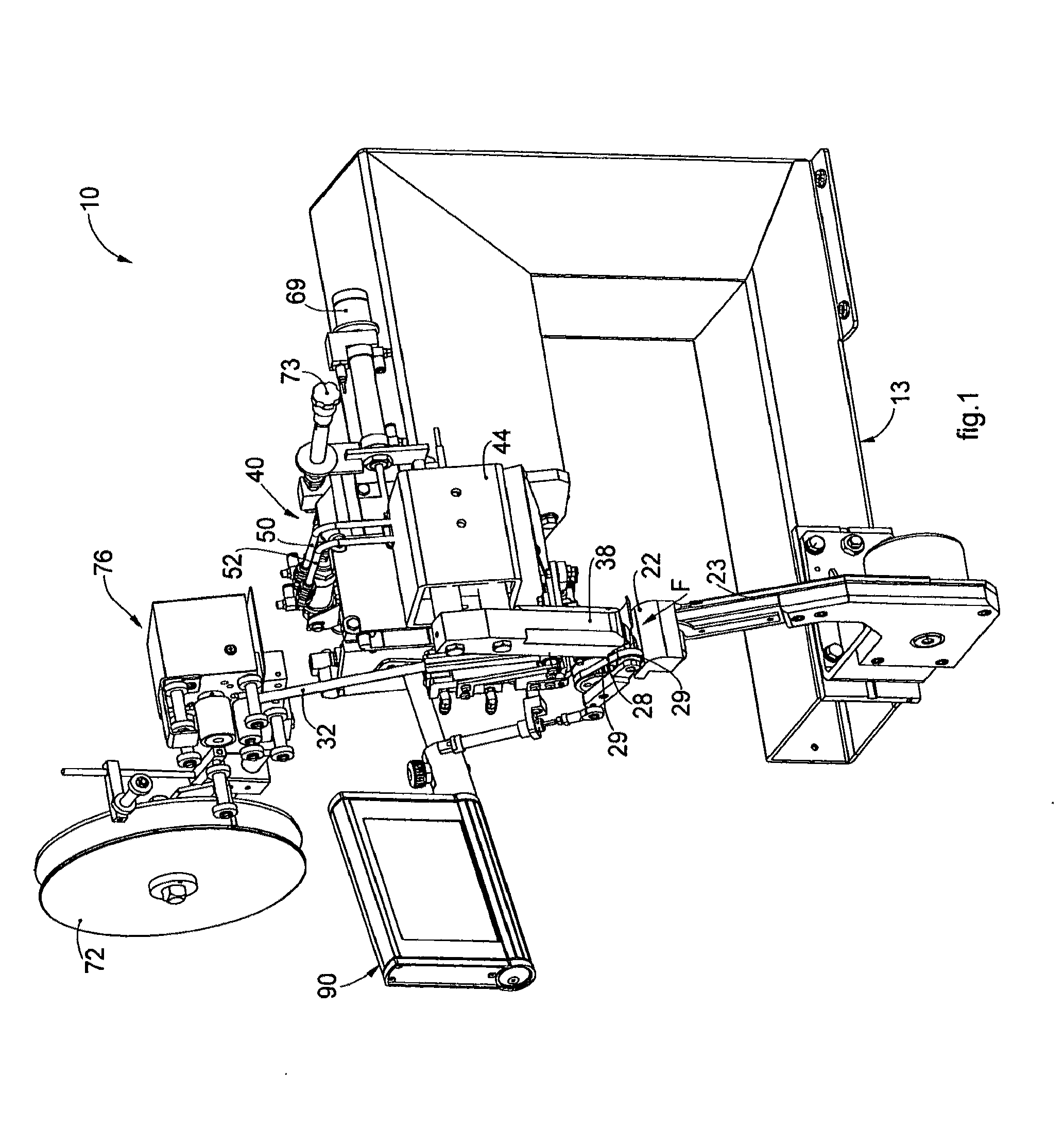 Machine for making an impermeable join on impermeable three-layer or two-layer fabrics