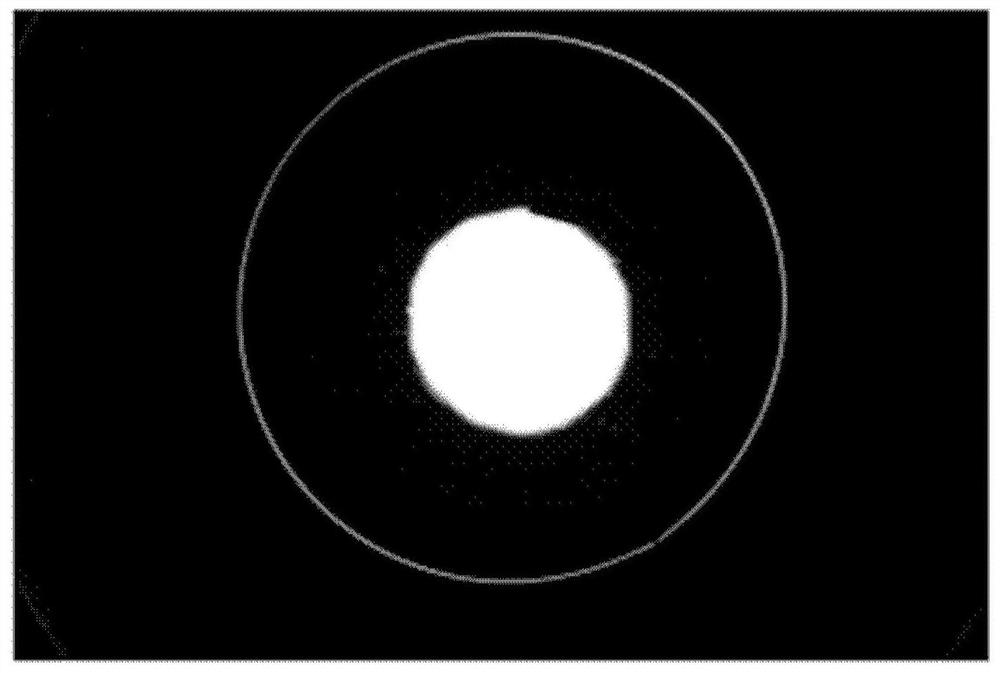 Contact lens edge defect detection method