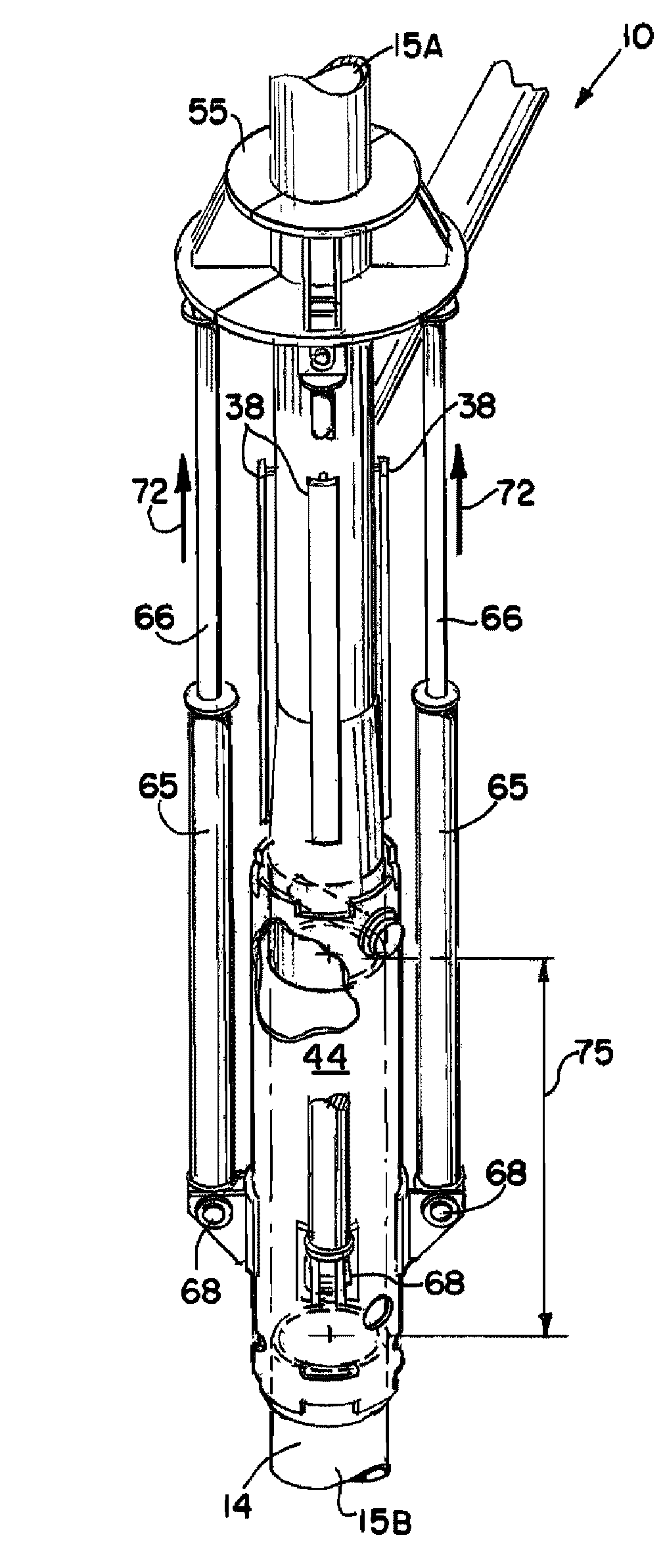 Method and apparatus for elevating a marine platform