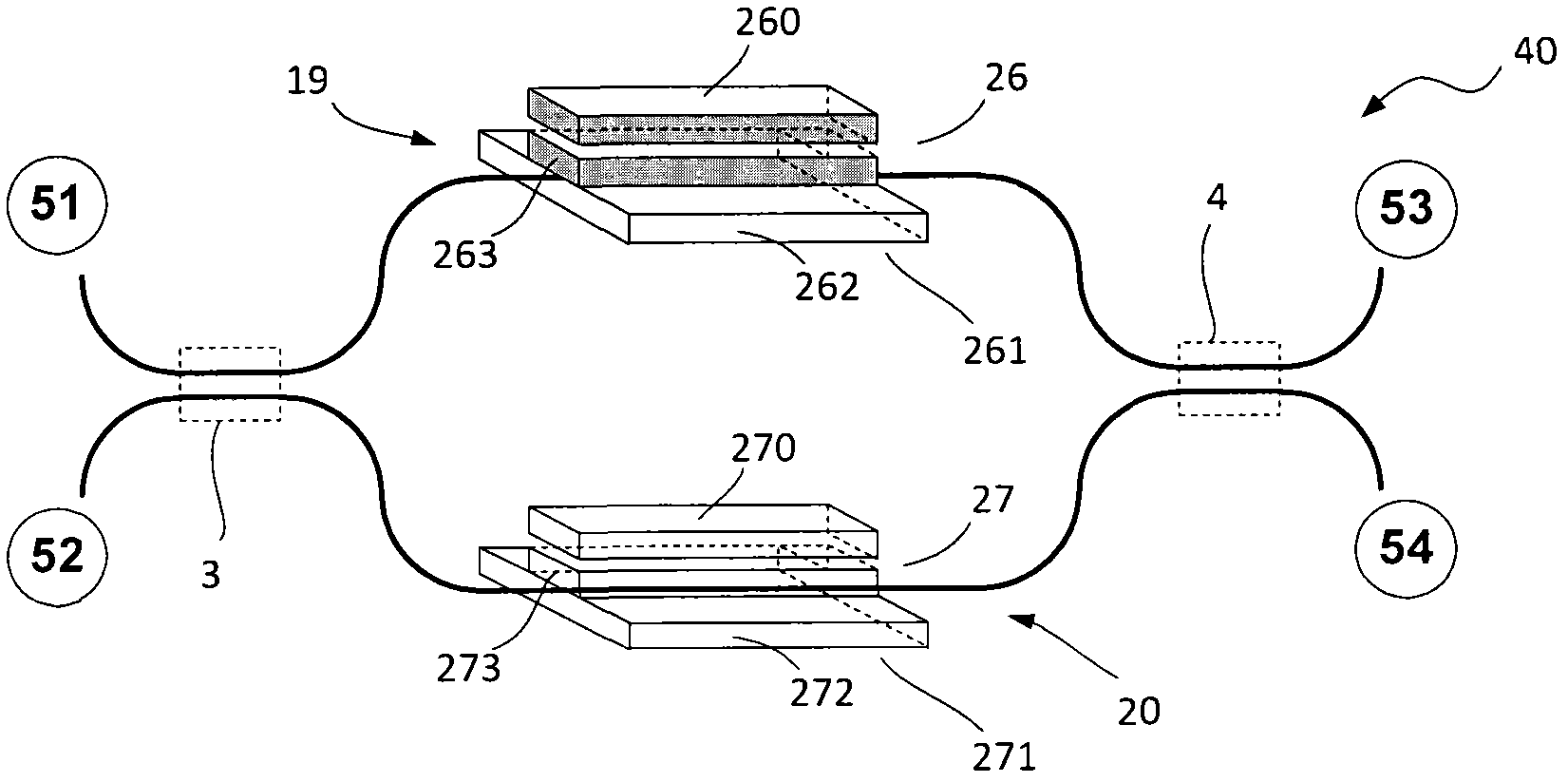 Optical waveguide switch